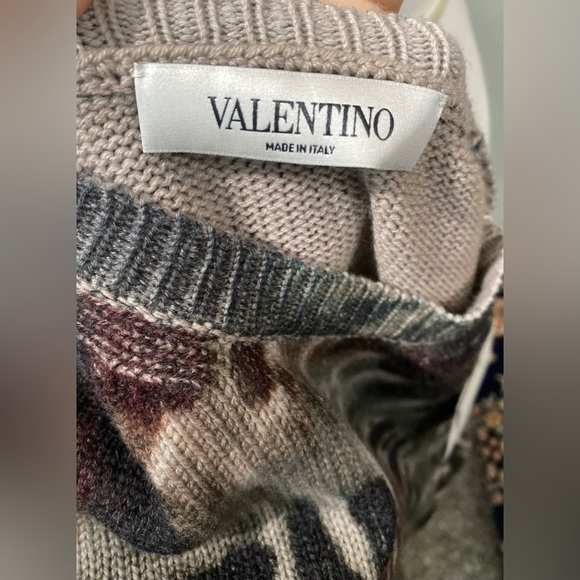 Valentino Tie-Dye Oversize Cashmere Sweater - Picture 9 of 10